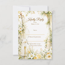 Elegante musikalische Gartenhochzeit