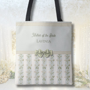 Elegante Mutter-der-Braut Blumenstreifen-Tasche