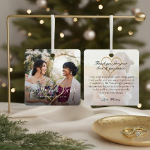 Elegante Mutter des Bride Foto Memory Keepake