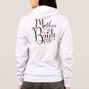 Elegante Mutter von Bride Hoodie