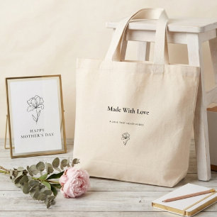 Elegante Muttertags-Tasche Jumbo Stoffbeutel