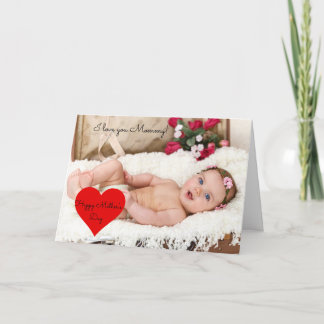 Elegante Muttertagskarte Karte