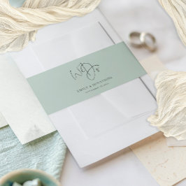 Elegante Namen Datum Skript, das wir auf einer Hoc Einladungsbanderole