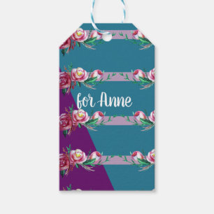Elegante Namensschild Geschenkanhänger