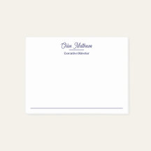 Elegante Navy-Blau- Schrift-Rand