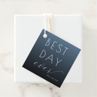 Elegante Navy-Kalligrafie
