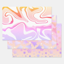 Elegante Niedliche holografische Weihnachtsmuster