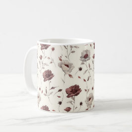 Elegante Niedliche Rustikale Romantik Kaffeetasse