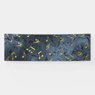 elegante Noten Banner