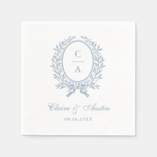 Elegante Olive Leaf Wreath Serviette