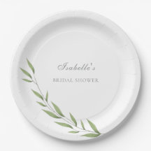 Elegante Olivenzweig-Brautparty