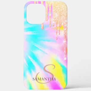Elegante Ombre Glitter Tropfen Tie Dye Case-Mate iPhone Hülle