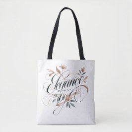 Elegante on the Go - Chic Tote Bag