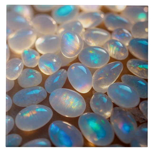 Elegante Opal Keramik Tile Fliese (Vorderseite)