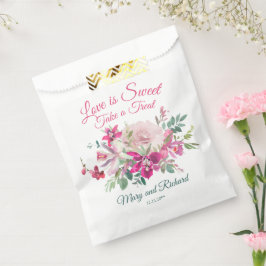 Elegante Orchids Hochzeit Liebe ist Sweet Nehmen S Geschenktütchen