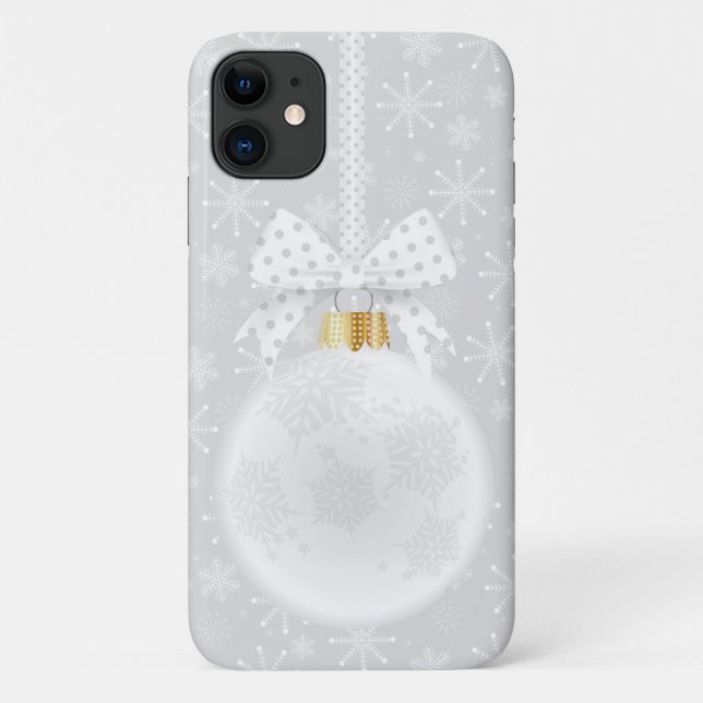 Elegante Ornament Weihnachten Case-Mate iPhone Hülle (Rückseite)