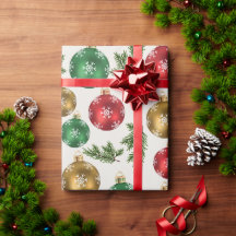 Elegante Ornamente & Tannenpapier