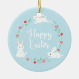 Elegante Ostersonne| Keramik Ornament