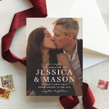 Elegante Overlay Moderne Einladung zur Hochzeit