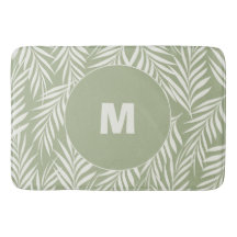 Elegante Palm Blätter Olivenöl Personalisiert