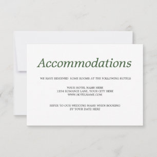 Elegante Palm Tree Chic Hochzeitsfeier RSVP Karte