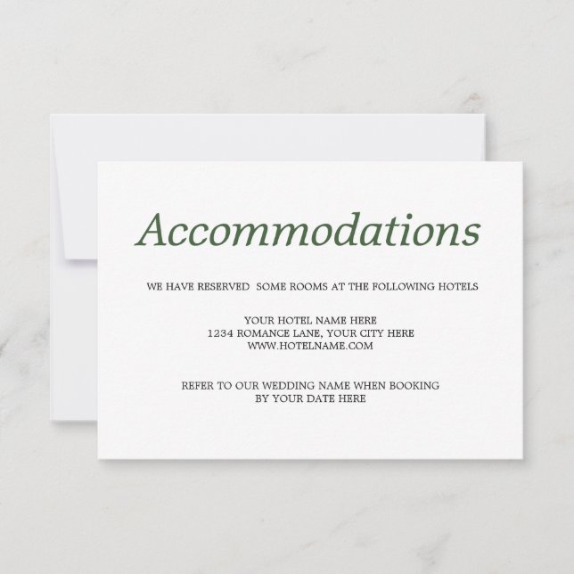 Elegante Palm Tree Chic Hochzeitsfeier RSVP Karte (Vorderseite)