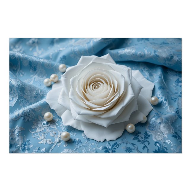 Elegante Papercraft Still Life Poster (Vorderseite)