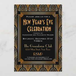 Elegante Party Einladung Des Zwanzigerjahre