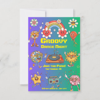 Elegante Party-Einladung – Stylishes Jubiläumserei Dankeskarte