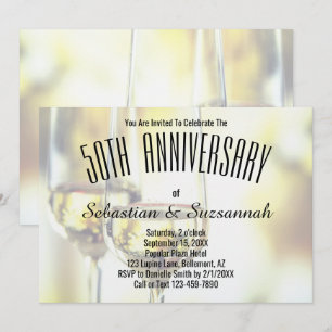 Elegante Party-Weingläser für Feiern in Weiß Einladung