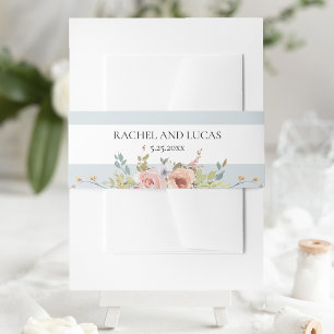 Elegante Pastel Boho Einladungsbanderole