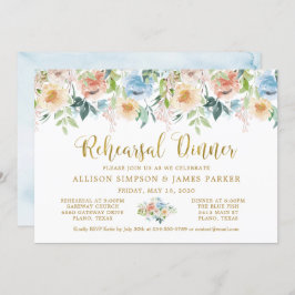 Elegante Pastel Garden Probe Einladung