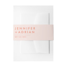 Elegante Pastel Minimal Moderne Einladung Bauch I