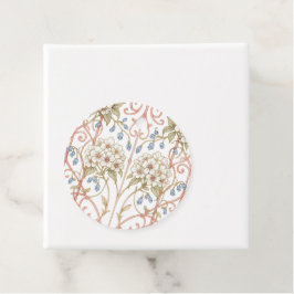 Elegante Pastel Vintager Blumenstrauß Geschenkanhänger