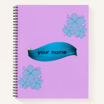 Elegante Pastell-Blumen-Watercolor-Personalisierte