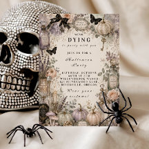 Elegante Pastell-Halloween-Party