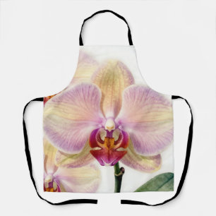Elegante Pastell-Lila-Orchideenblüte Schürze