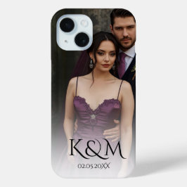 Elegante Pastell-Vintage-Hochzeitsbild  Case-Mate iPhone Hülle
