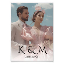Elegante Pastell-Vintage-Hochzeitsbild