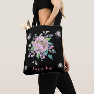 Elegante Pastelle Wasserfarbe Schwarz