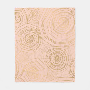 Elegante Pastellfarbe mit nahtlosem Spinnennetz Fleecedecke