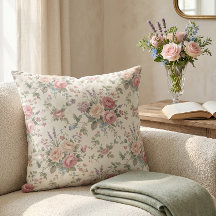 Elegante Pastellrosen im Shabby-Chic-Stil