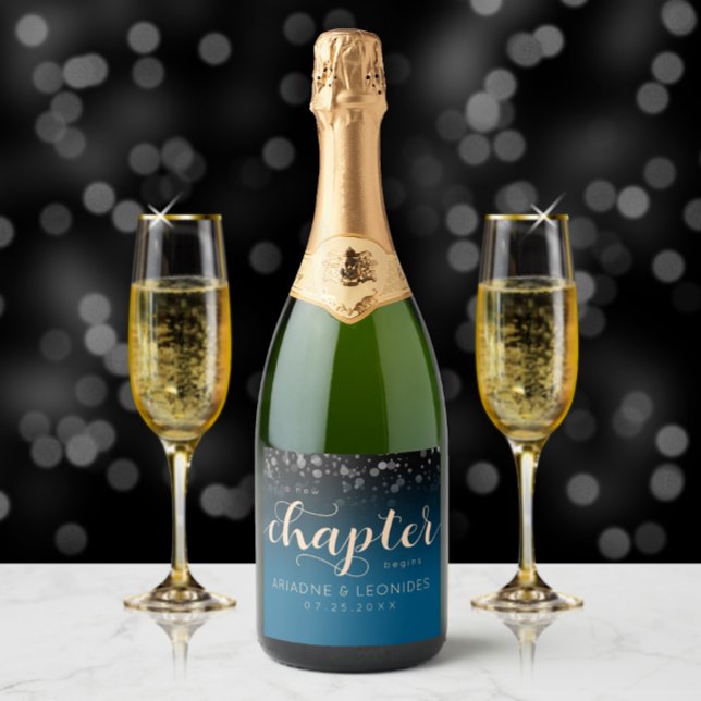 Elegante Peach Oceanic Blue Wedding ein neues Kapi (Von Creator hochgeladen)