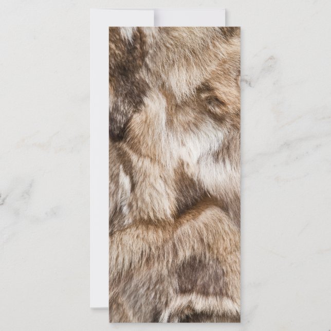 Elegante Pelzstruktur (Vorderseite)