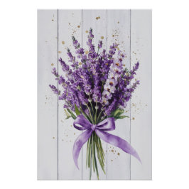 Elegante Peony Bouquet Frische Pasta machen Poster