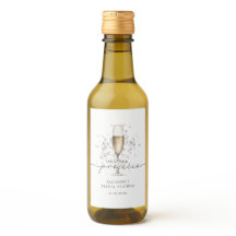 Elegante Perlen & Prosecco Brautparty Gefallen