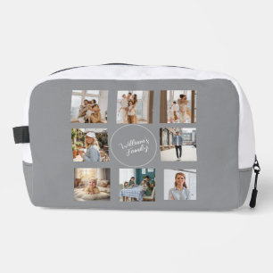 Elegante personalisierte Foto-Name Cut & Sew-Tasch Waschbeutel