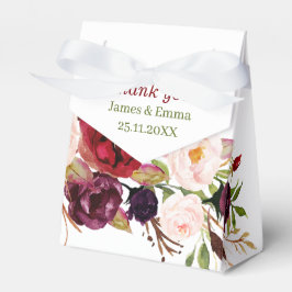 Elegante Personalisierte Hochzeit Geschenkschachtel