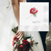 Elegante Personalisierte Hochzeit von Red Floral S