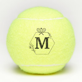 Elegante Personalisierte Mit Monogramm Benutzerdef Tennisbälle